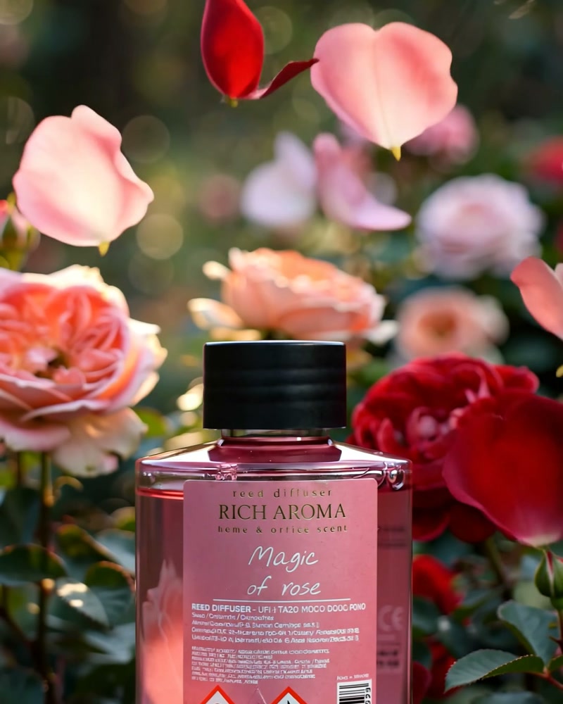 Rich Aroma Magic of Rose — dyfuzor w ogrodzie różanym